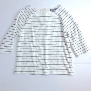 Banana Republic Boatneck Striped Blouse